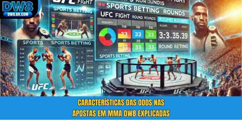 Características das odds nas apostas em MMA DW8 explicadas