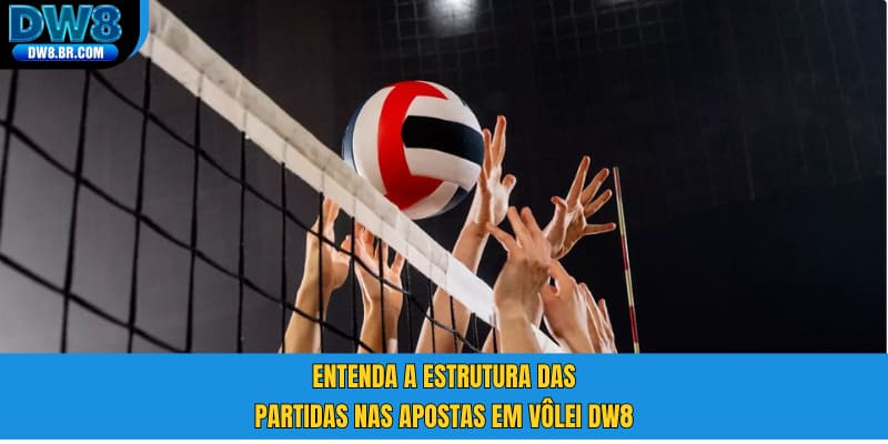 Entenda a estrutura das partidas nas apostas em vôlei DW8