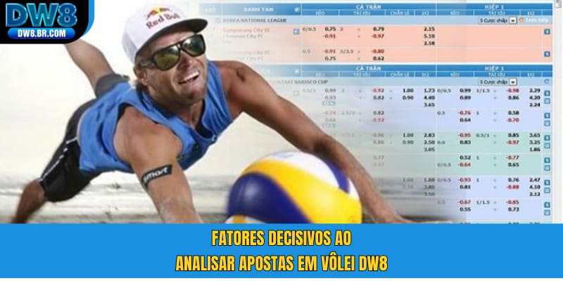 Fatores decisivos ao analisar apostas em vôlei DW8