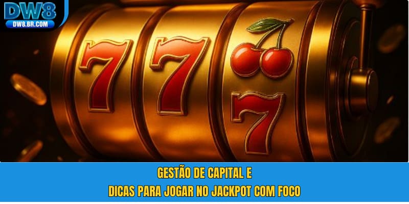 Gestão de capital e dicas para jogar no jackpot com foco